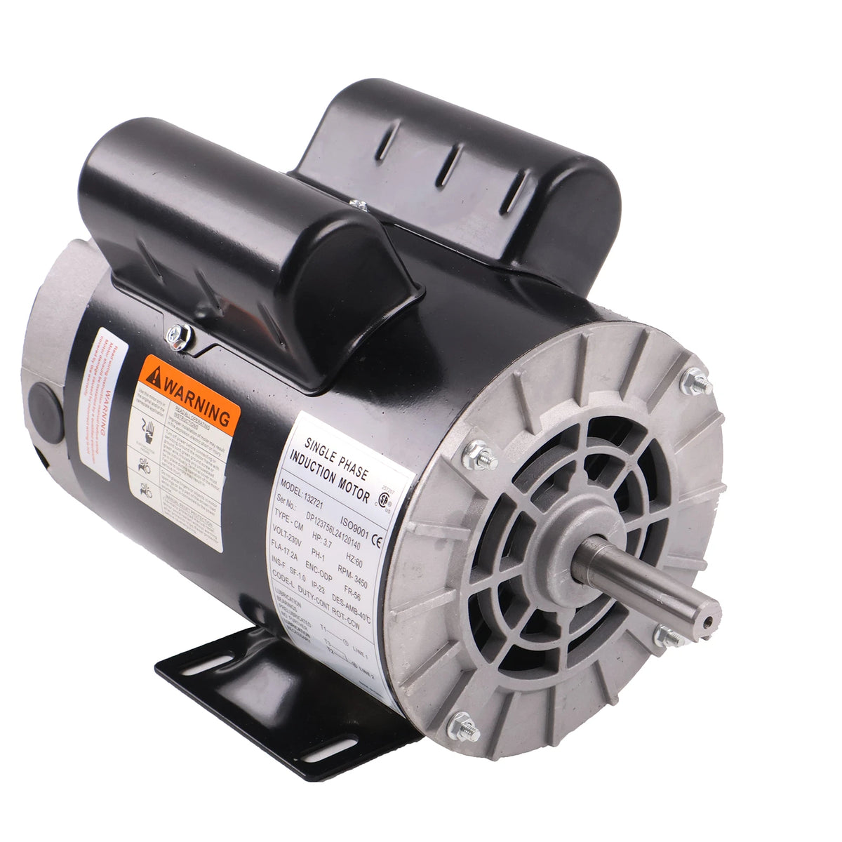 Compressor Duty Motor BT198FA.00-M BTM56RB34D3.7M E105430 3.7HP 230V 17.2A
