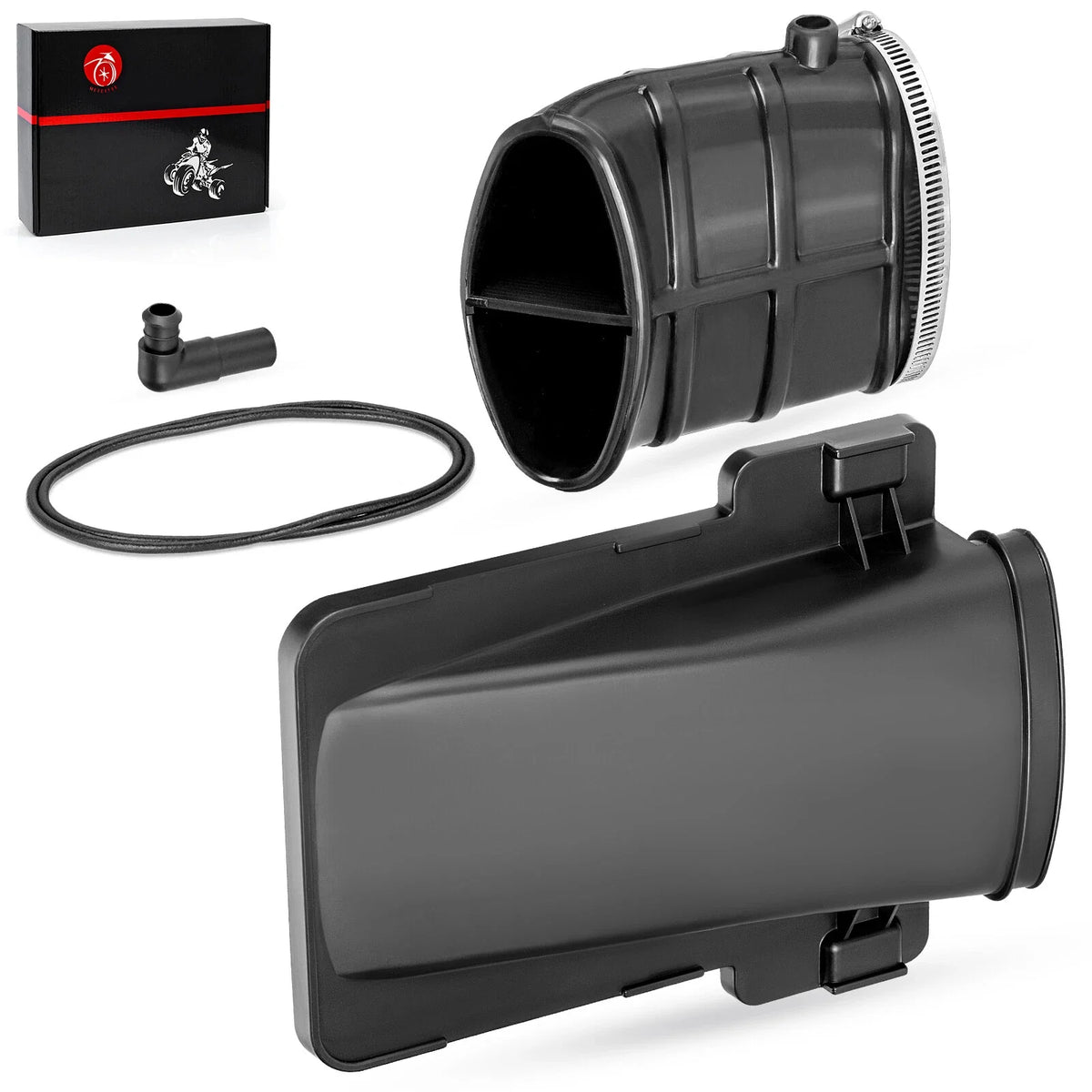 Air Box Lid Cover Cap & Duct Kit for Yamaha Raptor 660R (2001–2005)