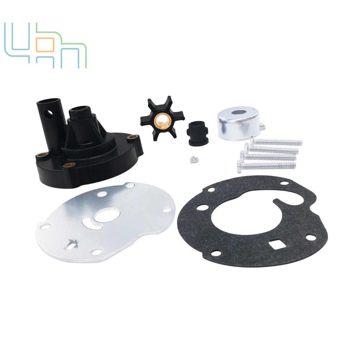 763758 Water Pump Impeller Kit Replacement for Evinrude Johnson OMC 5.5 6 7 HP