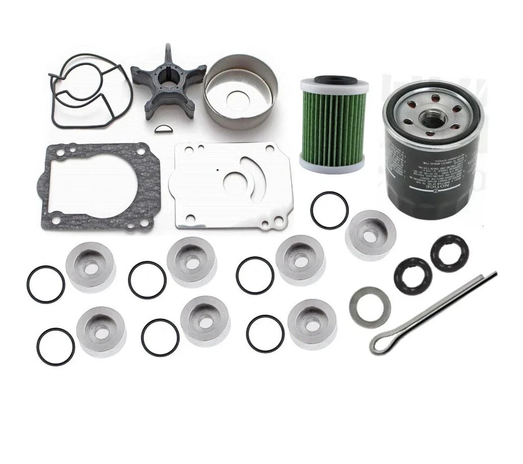 Suzuki Outboard Maintenance Service Kit for 200 225 250 HP (2000–2023) 17400-93850 17400-93851