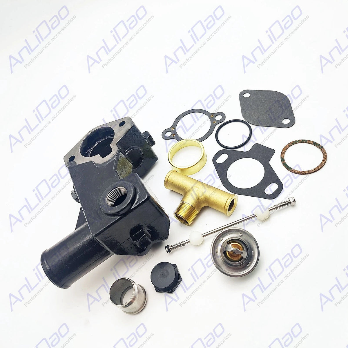 Mercruiser 305 5.7 5.7l 5.0l Thermostat Housing Kit Tee Valve 8M0061381