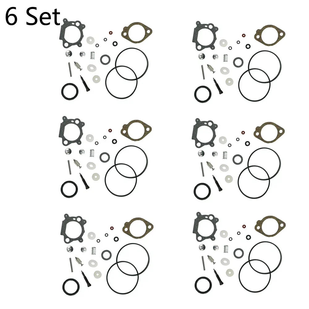 Set of 6 Carburetor Repair Kits for B&S 492495 493762 498260