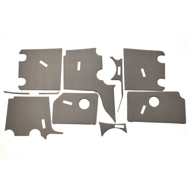 Larson Boat Non-Skid Floor Mats 8175-1023 - FX 1850 DC Gray (set of 9)