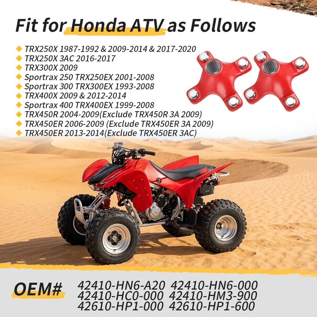2x Rear Wheel Hubs for Honda ATC200X (1983–1996)