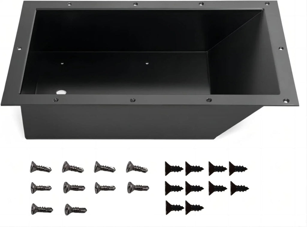 Recessed Trolling Motor Pedal Foot Tray for Boats (Aluminum Coating)