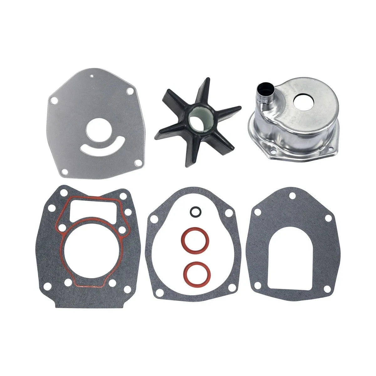 Water Pump Kit with Housing for Honda Outboard BF75A BF90A (06192-ZW1-305)