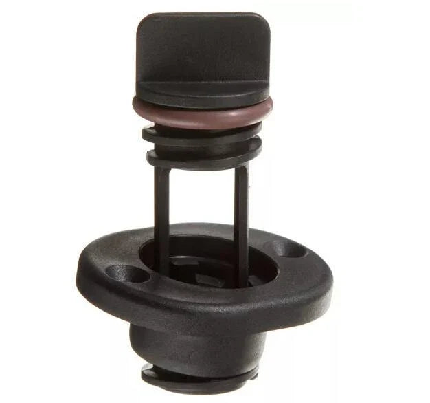 2X Retained Screw Type Nylon Drain Plug for Boats (Fits 1 Inch Hole)