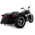 Vance & Hines Harley-Davidso N 17-22 Trike - Freewheeler Twin Slash Slip-On
