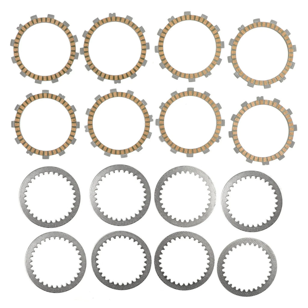 Clutch Kit Steel & Friction Plates for Suzuki GSF400 (M/N/P) GSX400 GSXR400 (J/RR T)