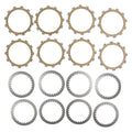 Clutch Kit Steel & Friction Plates for Suzuki GSF400 (M/N/P) GSX400 GSXR400 (J/RR T)