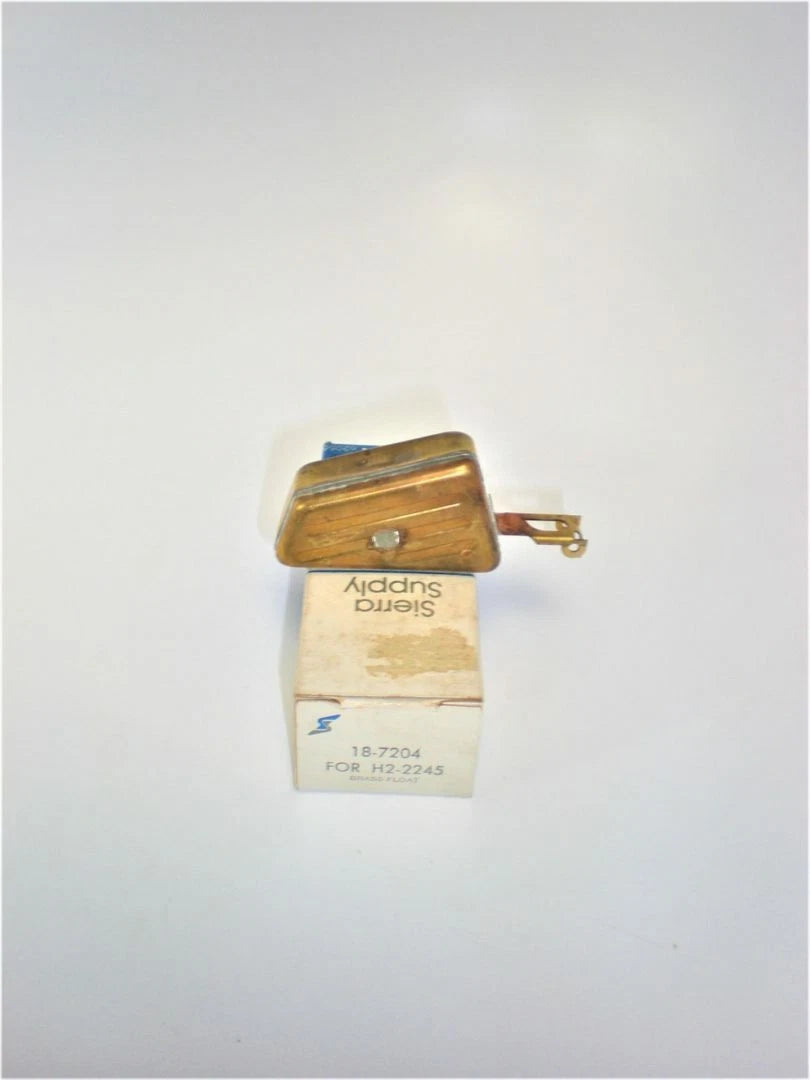 Sierra 18-7204 Marine Boat Motor Brass Float *FOR HOLLEY 2-2245 CARBURETORS*NE W