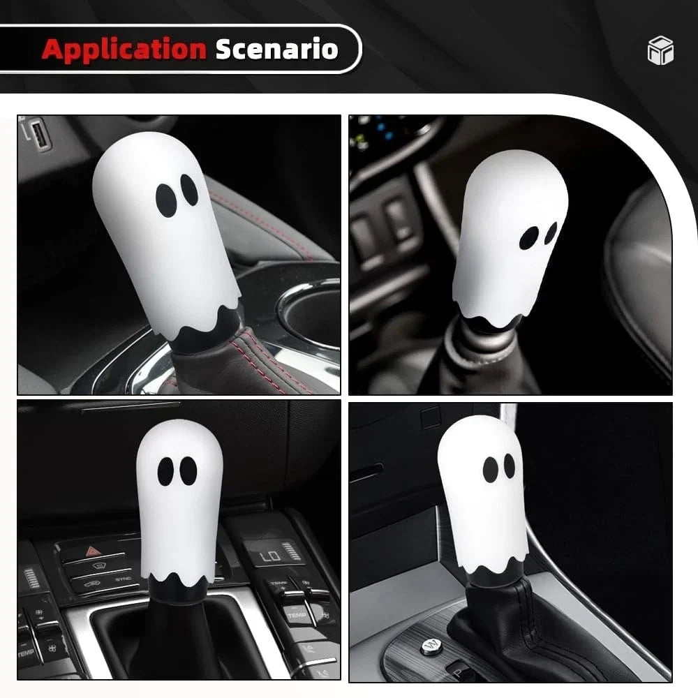 JDM Ghost Manual Gear Shift Knob for Universal Fit (Halloween Theme)