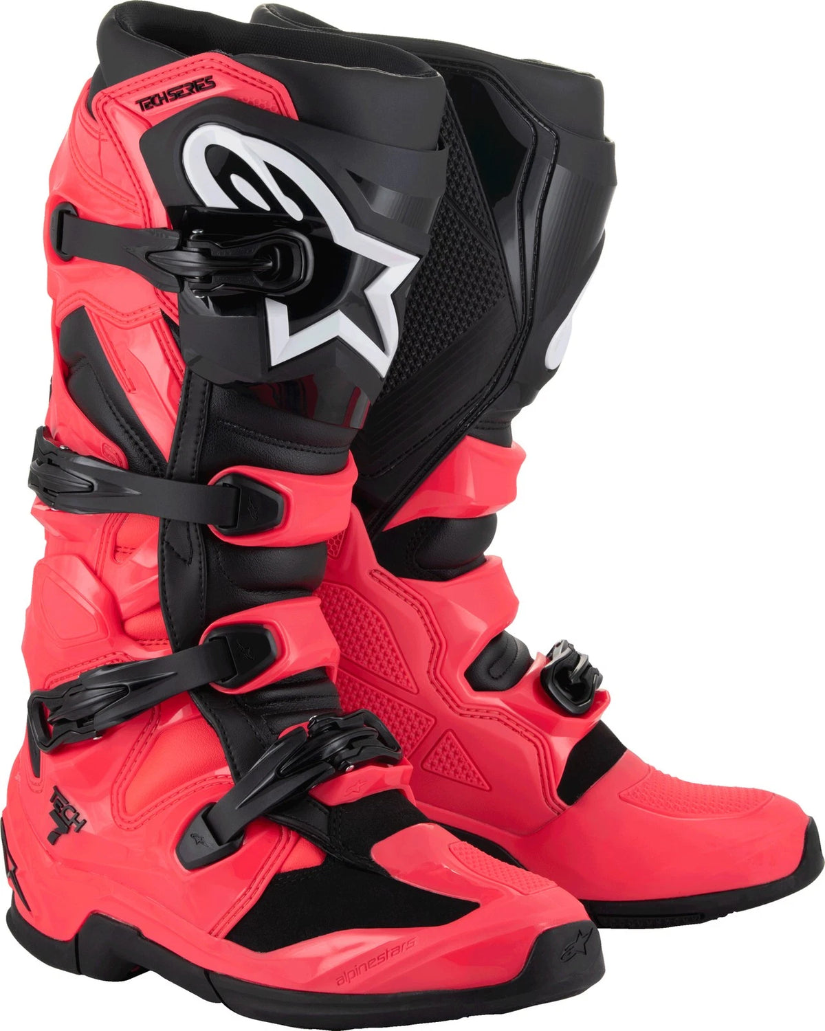 Alpinestars Tech 7 Off-Road Motorcycle Boots US 12 Diva Pink/Black