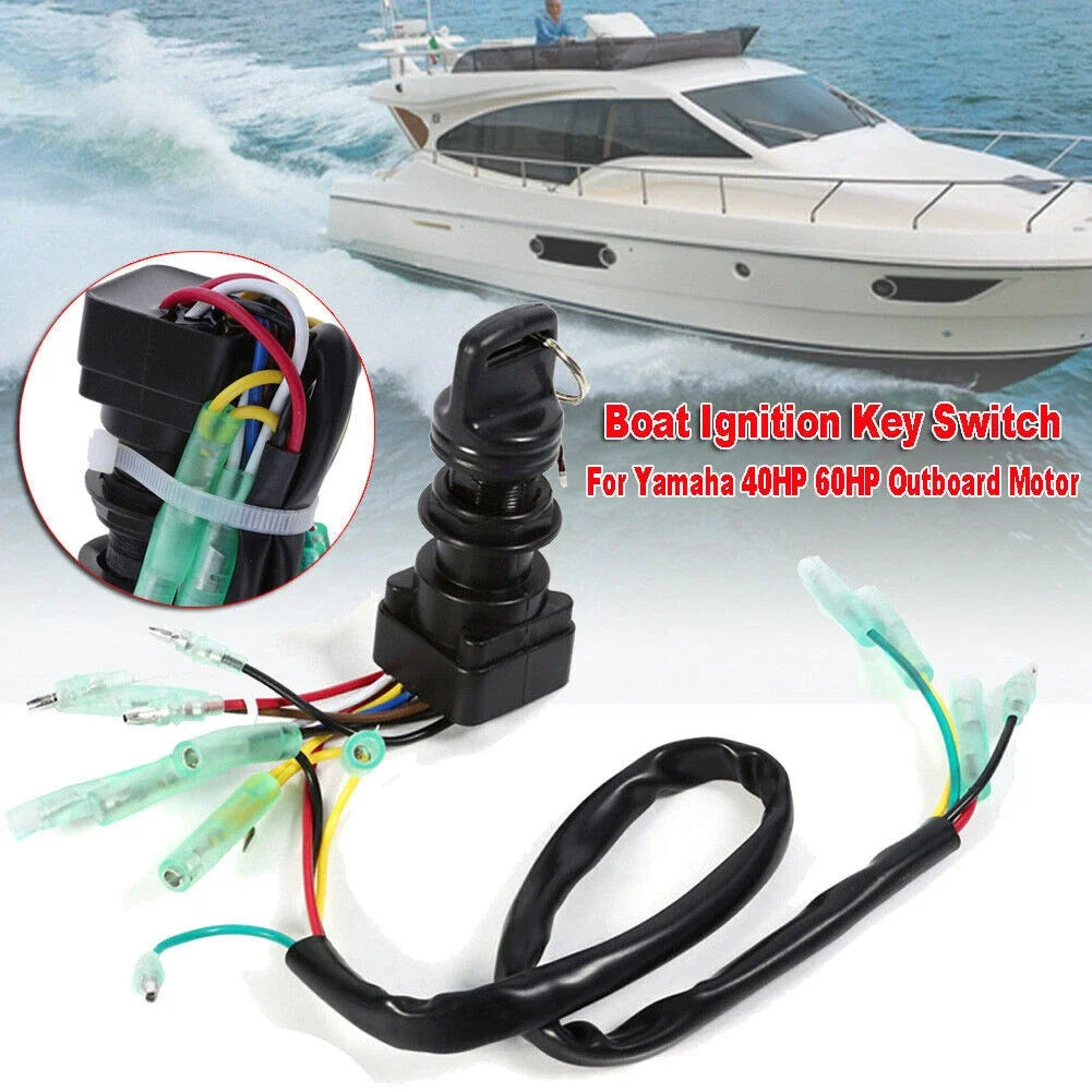 Ignition Switch Main Key Set for Yamaha Outboard (703-82510-43-00)