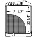 Radiator AT169770 Fits John Deere 410C 410D 415B 510B 510C 510D 515B 610B 610C