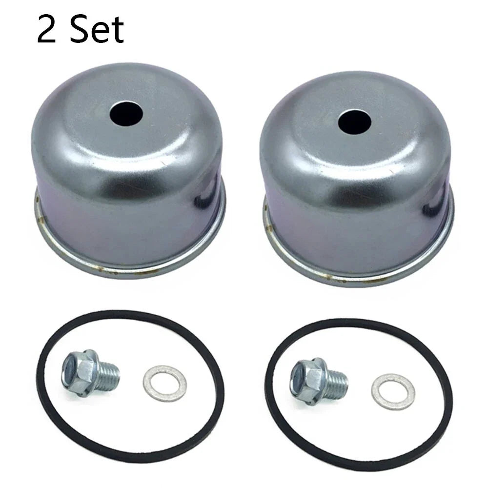 2X Carburetor Float Bowl Set for Briggs & Stratton Lawn Mower (495933, 494378, 693614)
