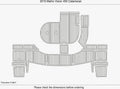 EVA Pad Flooring Mat for 2010 Matrix Vision 450 Catamaran