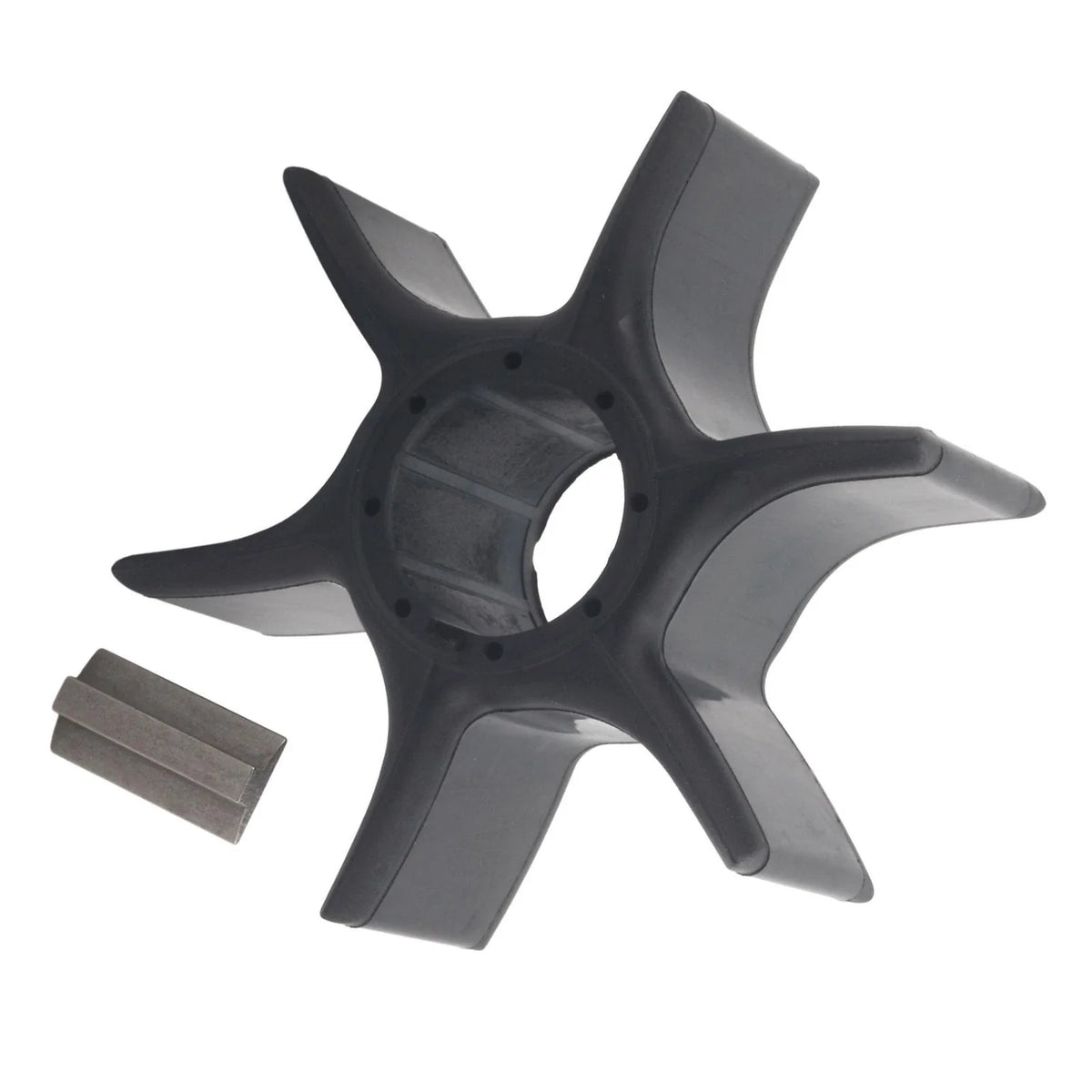 Water Pump Impeller & Key for Yamaha Outboard (6GR-44352-00, 6GR-44352-01)