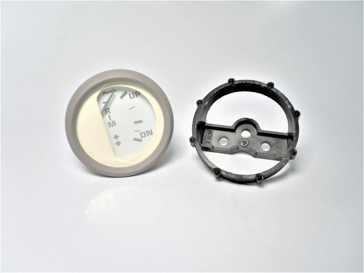Faria GP9735A Nantucket Gray Marine Outdrive Lower Unit Trim Gauge OEM