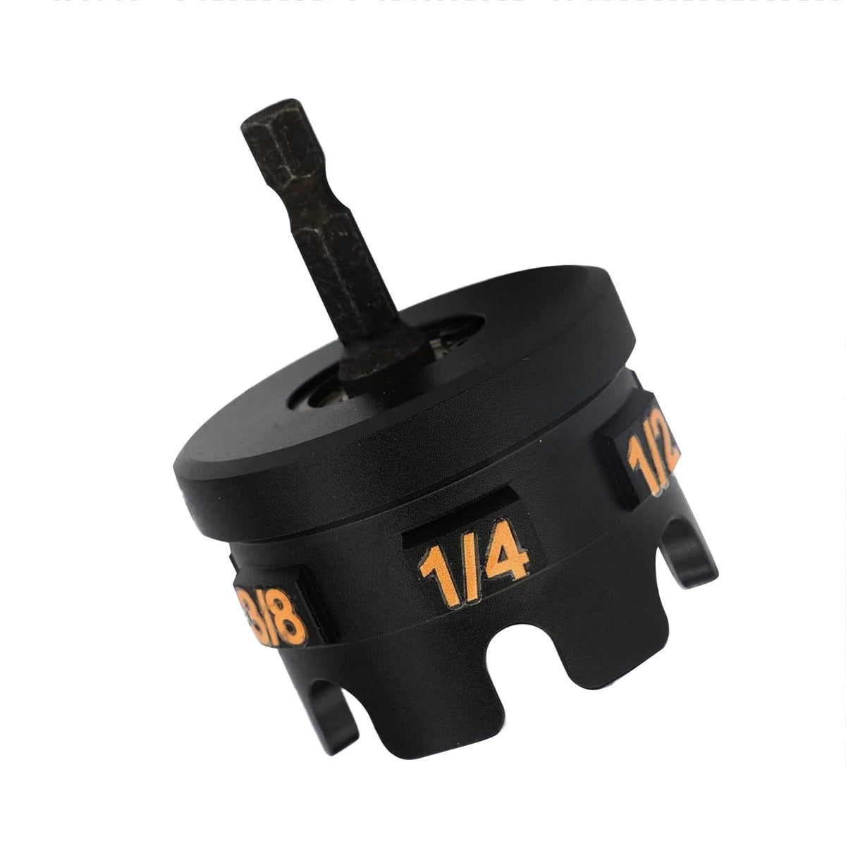 1/4" Hex Shank Metal Attachment Nut Zipper Drill Nut Removal Heavy Duty Clamps
