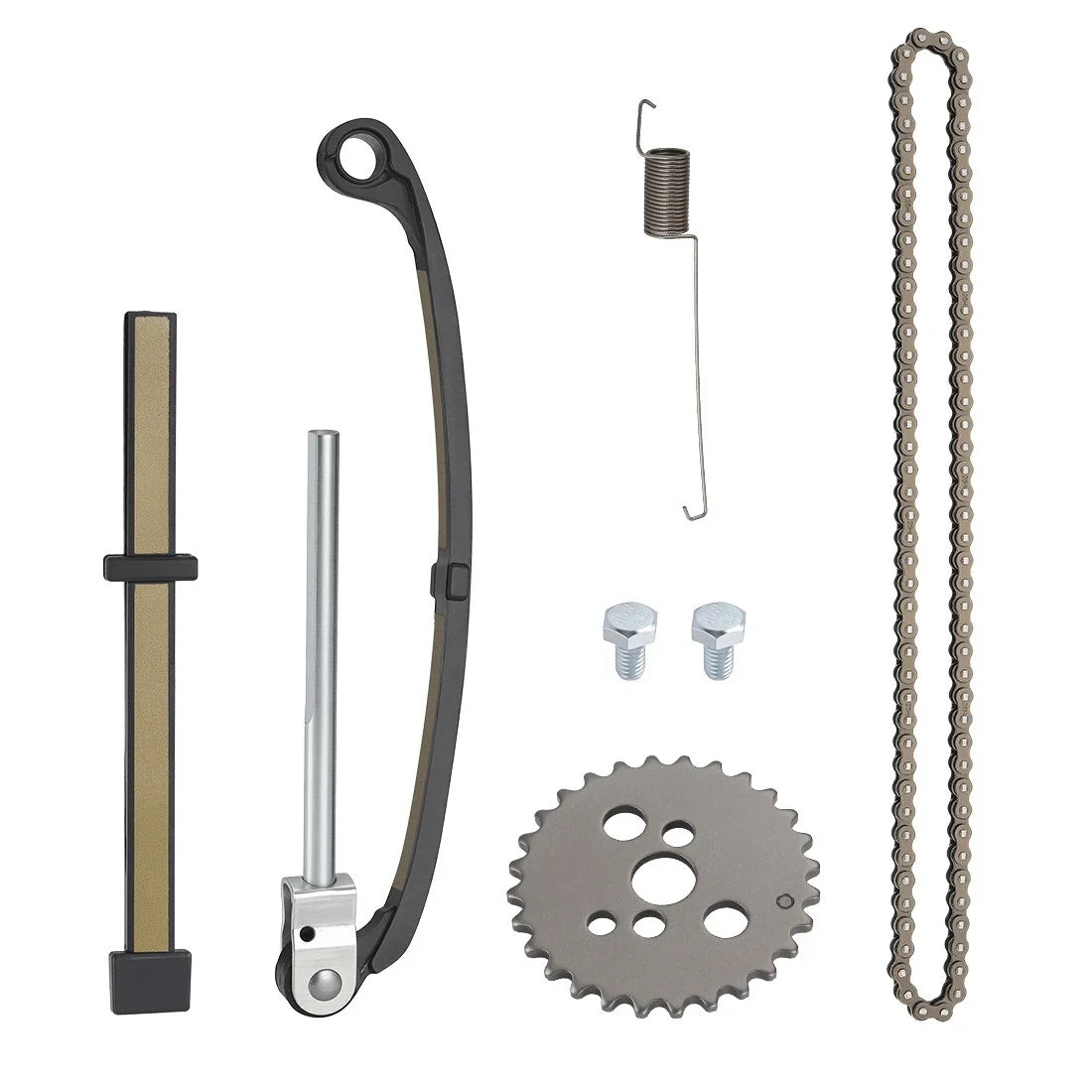 Cam Timing Chain Tensioner Guides & Sprocket for Honda CRF80F (2004–2013)