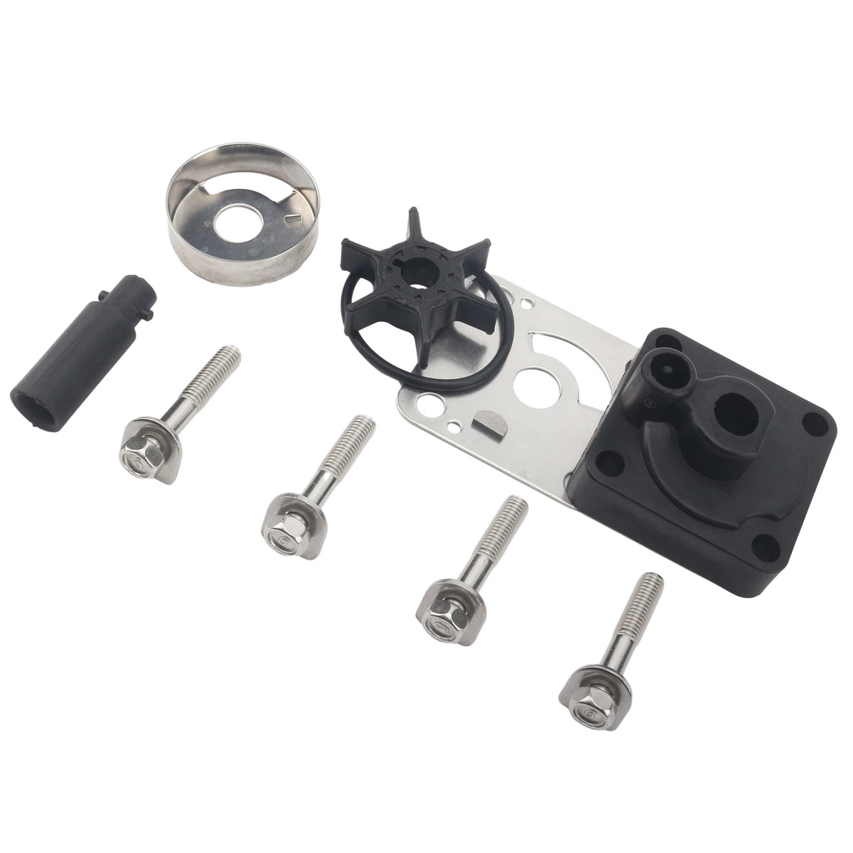 Water Pump Impeller Rebuild Kit 68T-W0078-02 for Yamaha F 6 8 9.9 HP 4S Outboard
