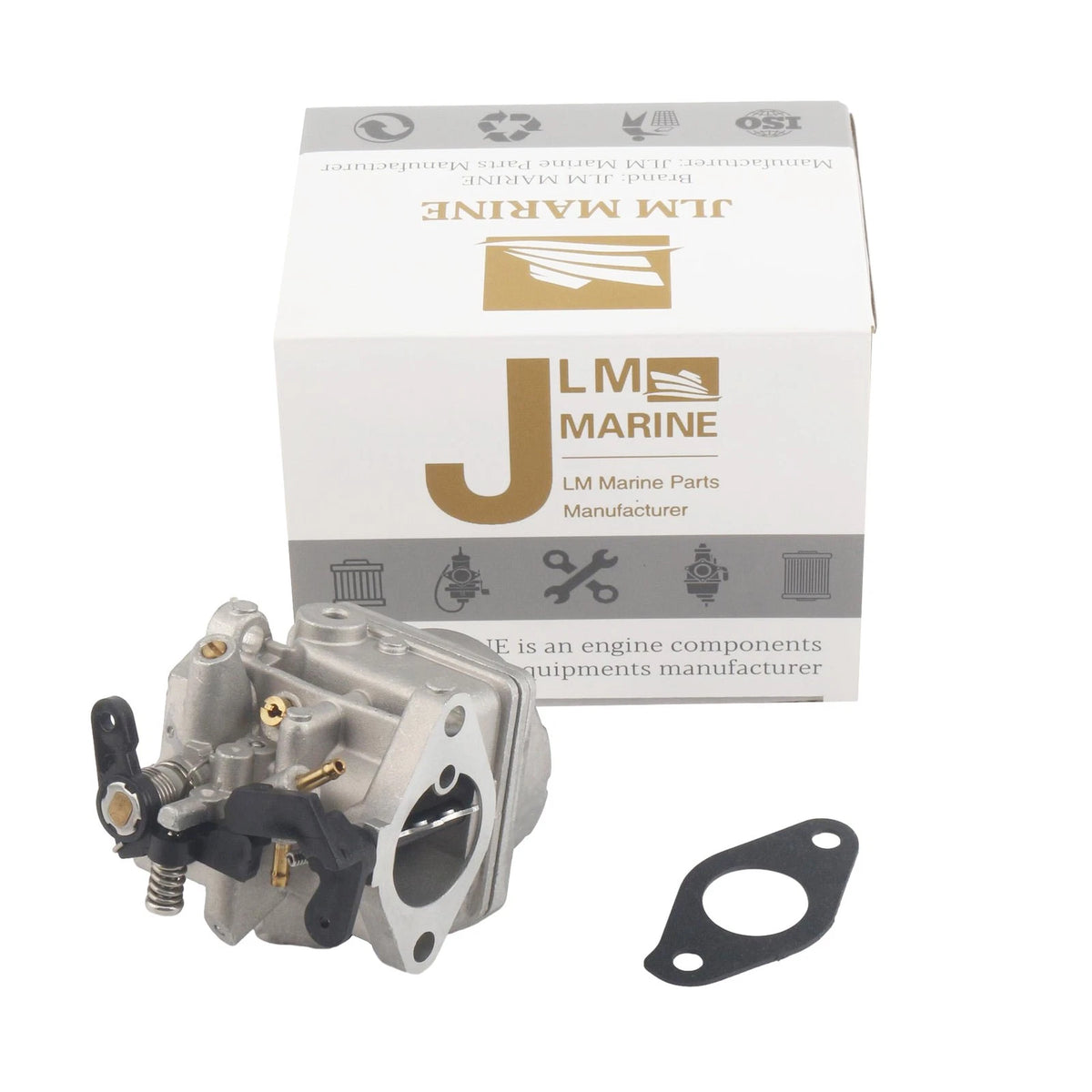 For Mercury 4T 4 5 HP Outboard Carburetor &gasket 879818A1 8M0053669 803819T1