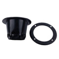 Black Transom Cable Boot for Boat Motors Dia 120mm with 4 Mounting Holes