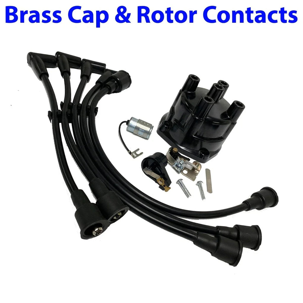 Tune-Up Kit for MerCruiser OMC GM 2.5 3.0L (Distributor Cap, Rotor, Points, Wires)