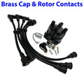 Tune-Up Kit for MerCruiser OMC GM 2.5 3.0L (Distributor Cap, Rotor, Points, Wires)