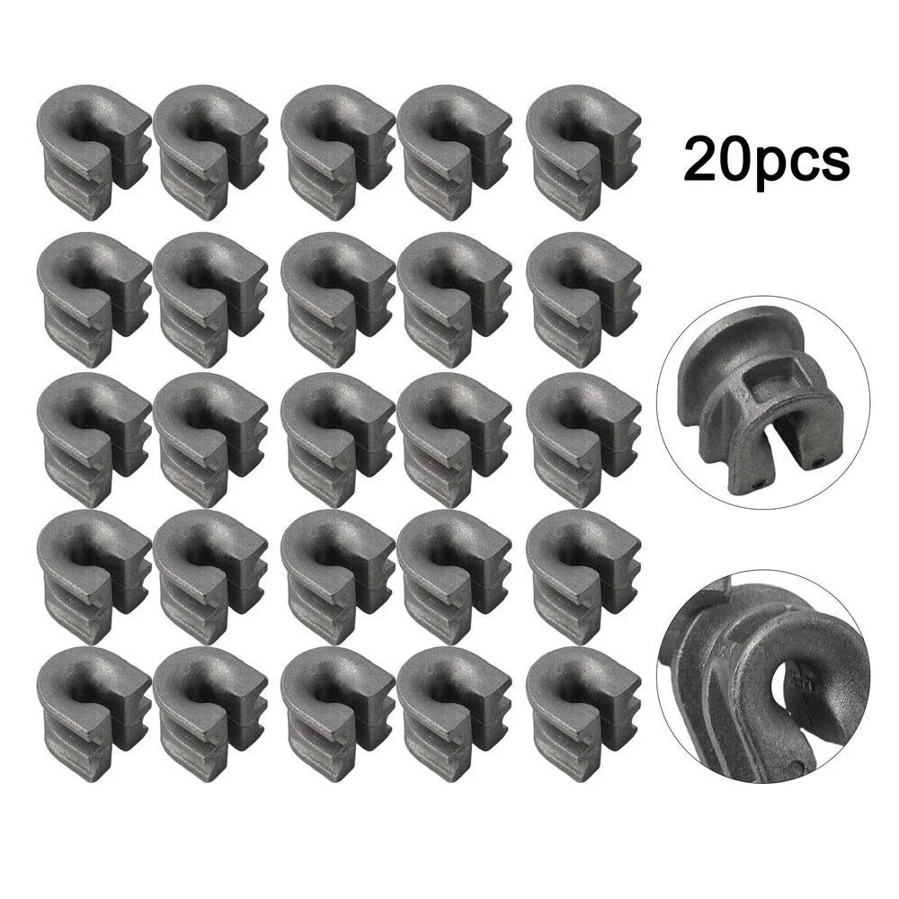 20Pcs Eyelet Sleeves 4002 713 8301 for Stihl 25-2 252 30-2 (N/A)