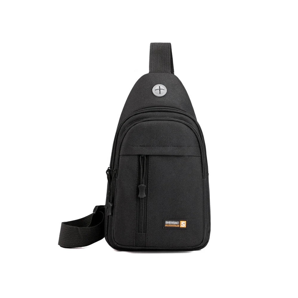Tactical Sling Bag for Travel Backpack (Black)
