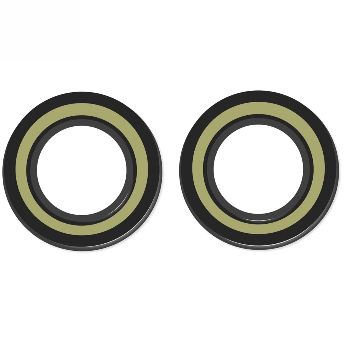 2X Outboard Drive Shaft Oil Seal for Yamaha (30HP–60HP) 93101-23070, 18-0297