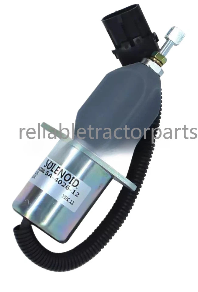 For Kubota V2203 Diesel Engine 12V Shutoff Solenoid 1700-1506 1751ES-12A6UC3 B1S5