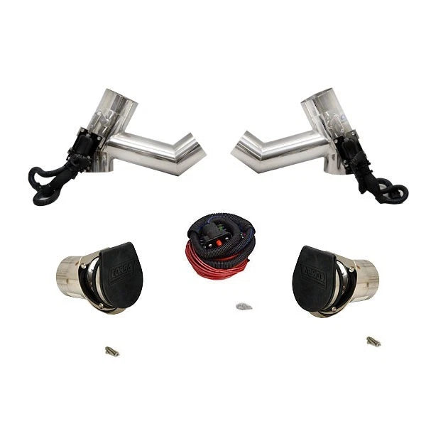 Cobalt 370 Boat Exhaust Kit 89810 - Corsa 4 Inch (kit)