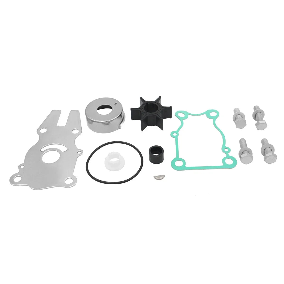 Water Pump Impeller Repair Kit for Yamaha F40/F50/F60 (63D-W0078-01-00)