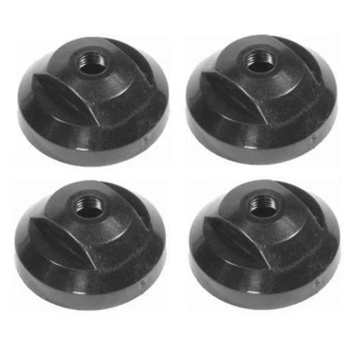 Set of 4 Bushings 23-99291T & End Caps 19-14842 for Mercruiser R/MR/Alpha One
