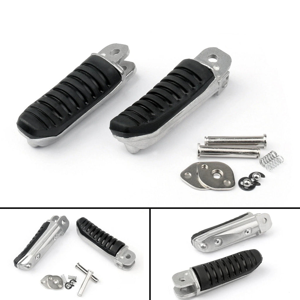 Rear Footrest Pedals for Suzuki GSXR600 GSX-R GSX750 GSX1000 (2006–2023)
