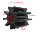 Water Pump Impeller for Yanmar (148687-42830, JMP 8250-01, DJ 090-09)