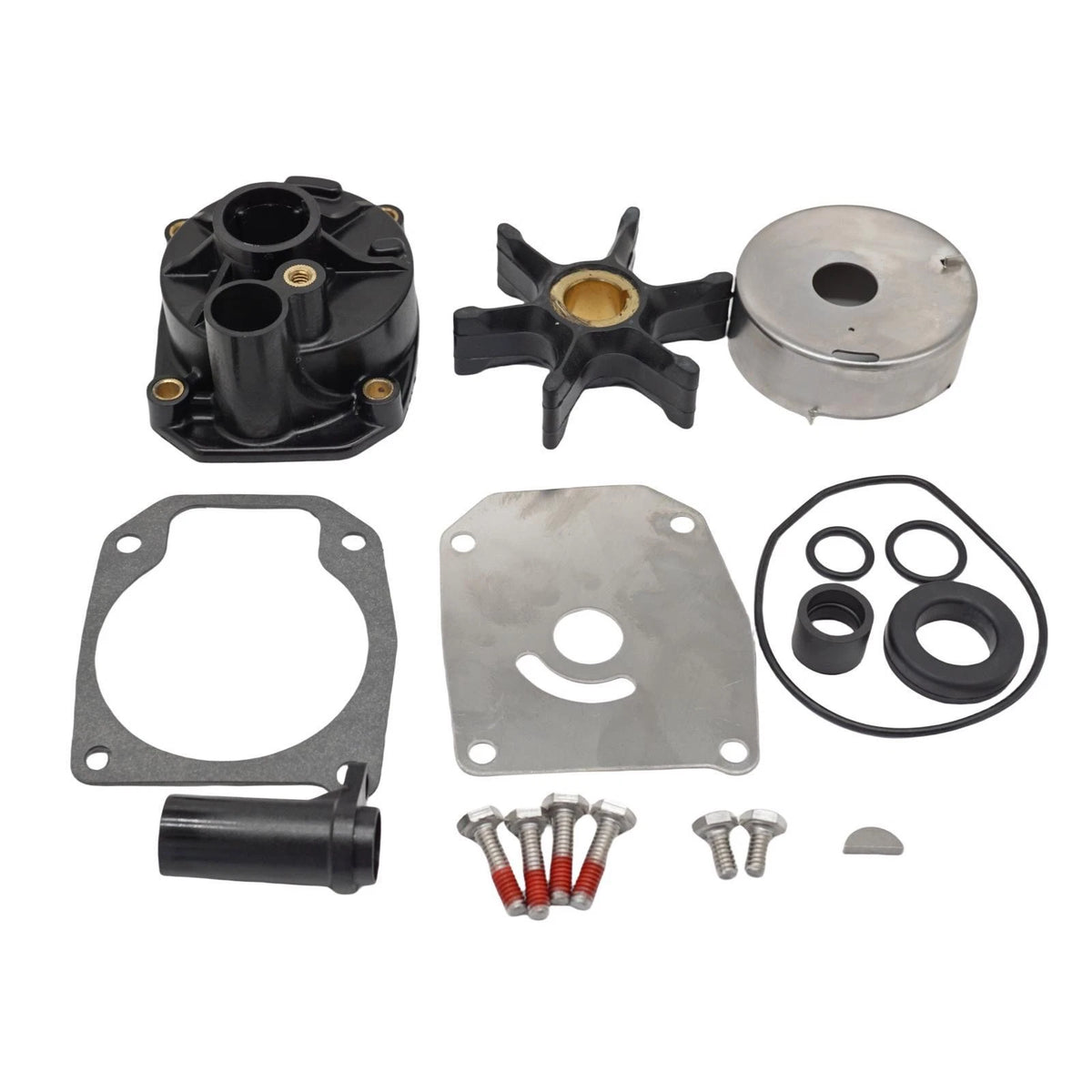 Evinrude Johnson Water Pump Impeller Kit with Housing 389143 438579 70-75HP 1975-78