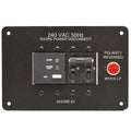 Crownline Boat Shore Power Breaker Panel 44287 - Euro 240V AC - 50 Hz