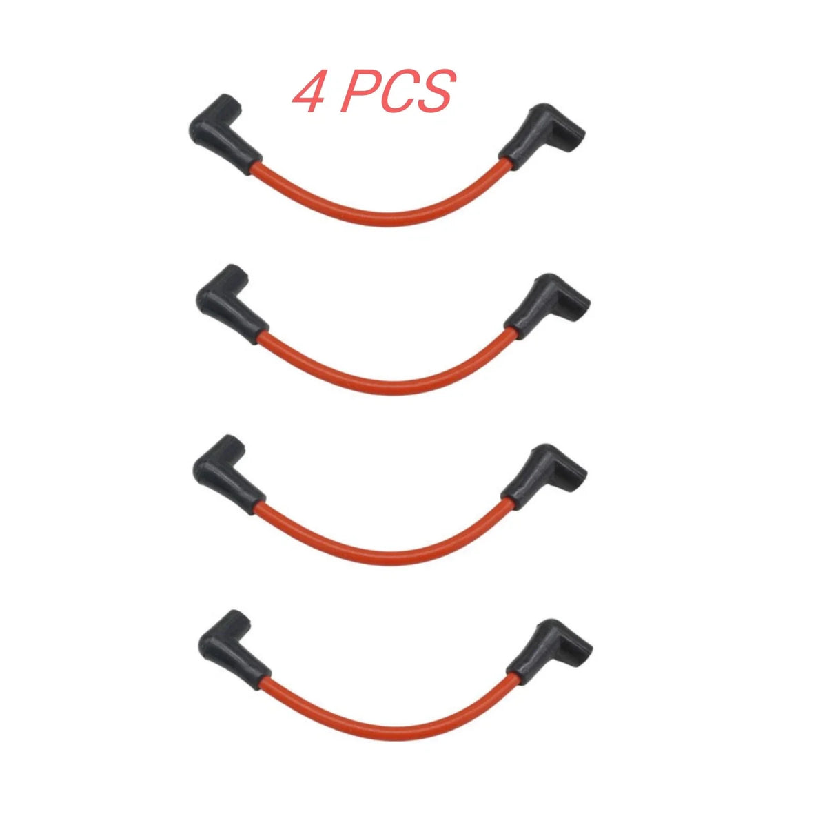 Set of 4 Spark Plug Wires for Johnson Evinrude OMC V4 (80-140 Hp) 582365