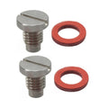 Yamaha 130-150-175-20 0-225-250-300 HP Drain Plug 688-45341-10-0 0 Lower Unit 2Pcs