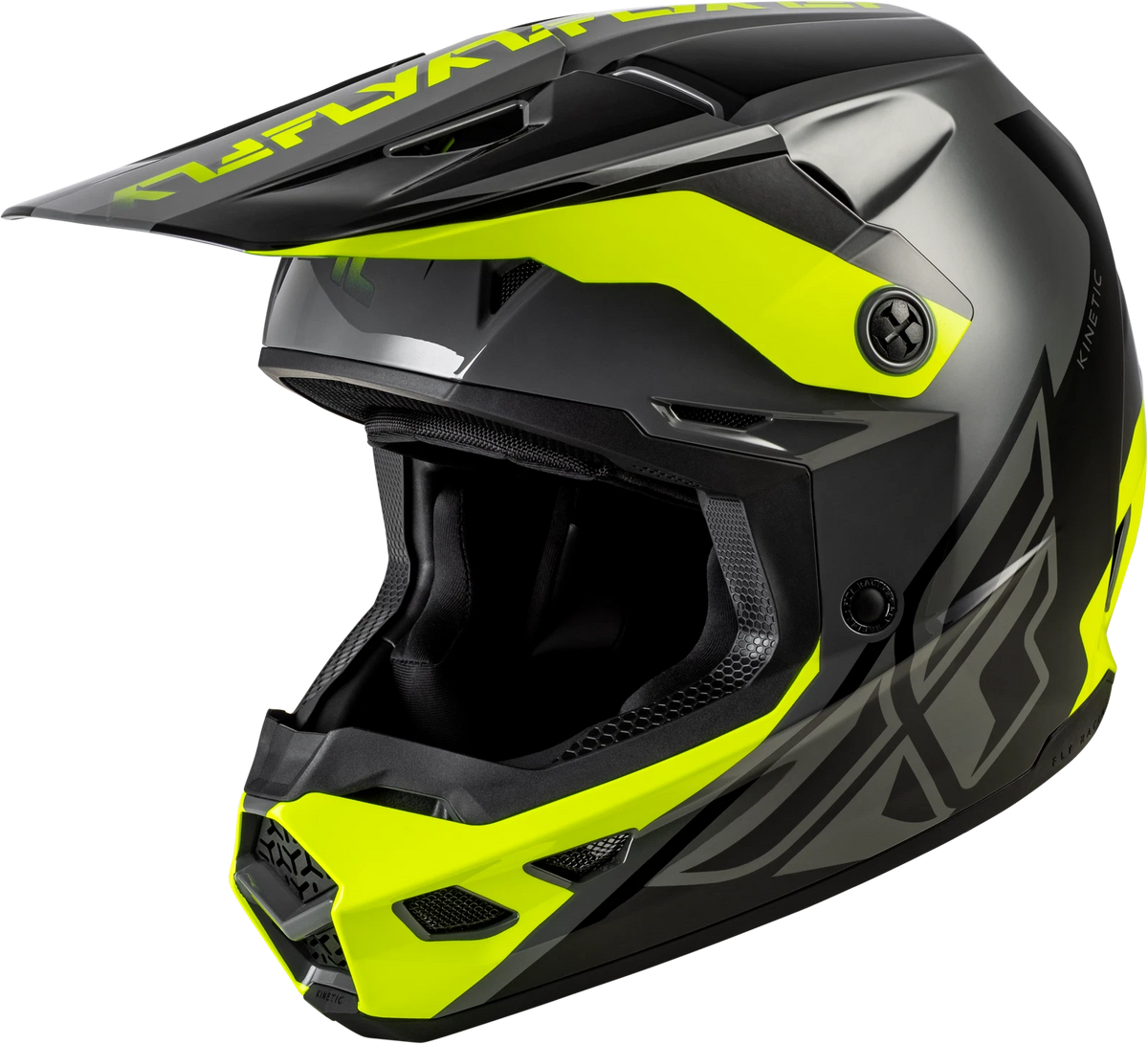FLY RACING Kinetic Crest Helmet Off-Road Motorcycle Gear X-Large