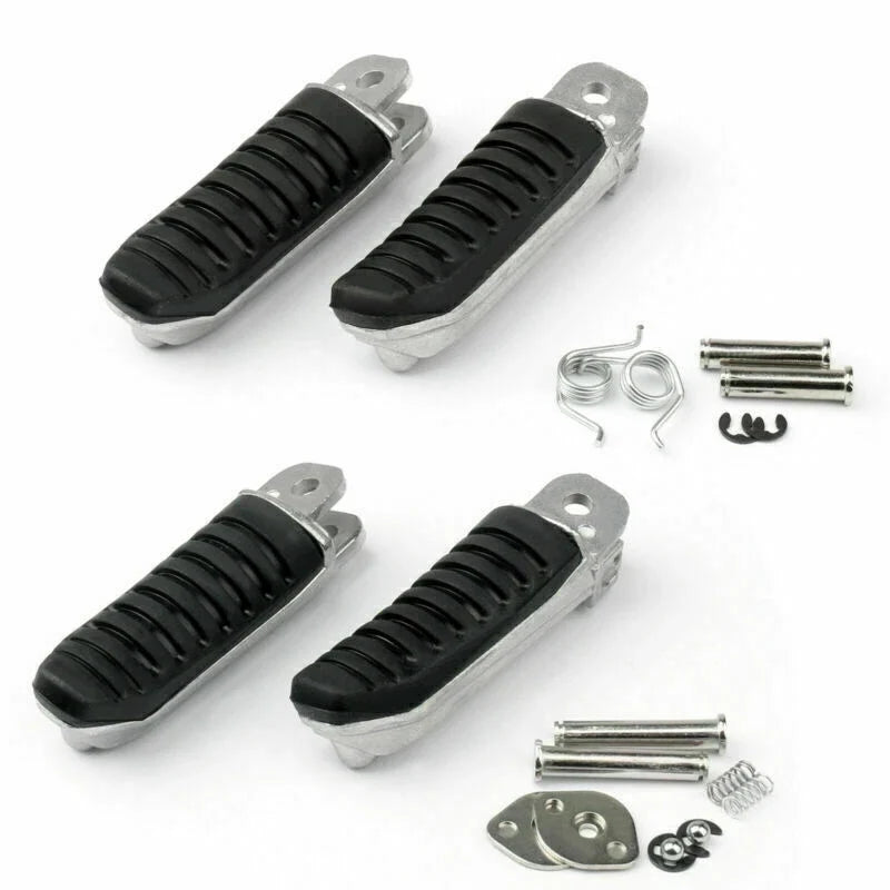 F&R Footrest Pedals for Suzuki GSXR600 GSX-R GSX750 GSX1000 (T9)