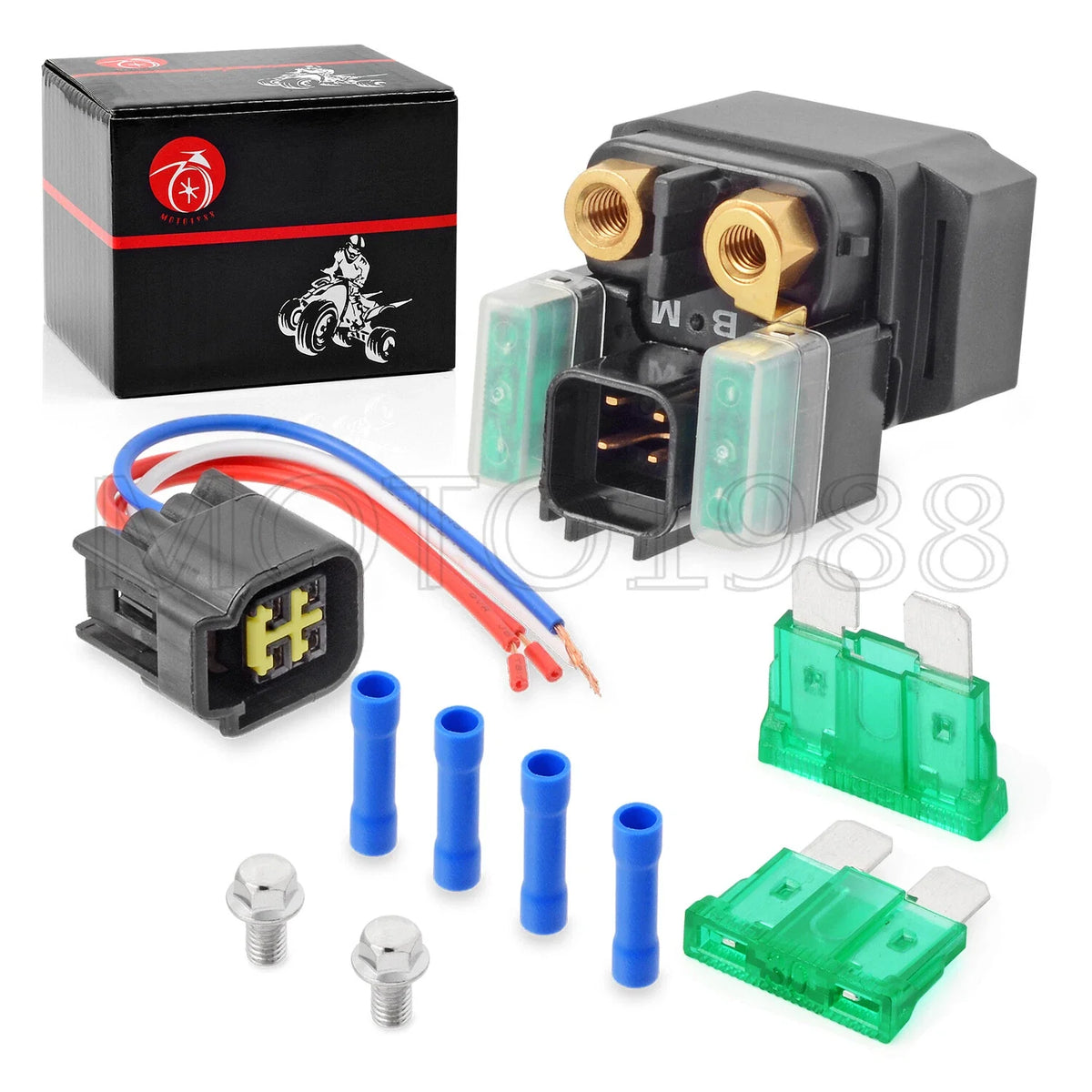 Starter Relay & Plug for Yamaha Viking VI 700, Rhino 700 (2014–2020)