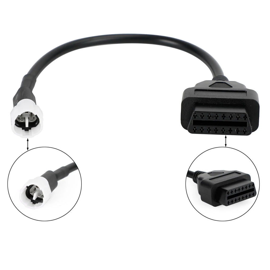 3 Pin to OBD2 Diagnostic Adapter for Yamaha X-MAX (2018–2023)