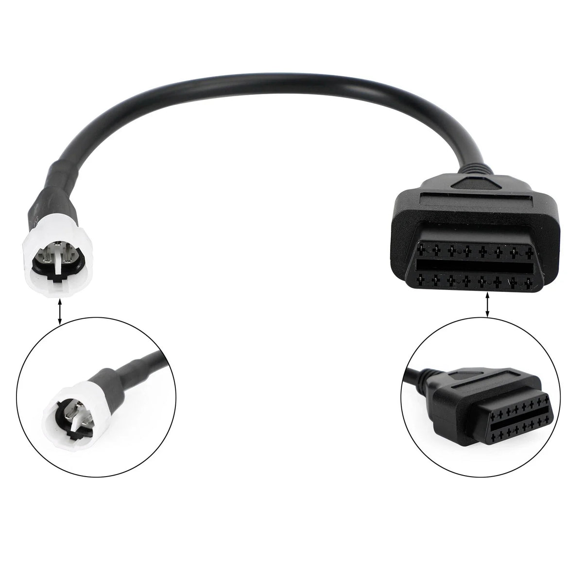3 Pin to OBD2 Diagnostic Adapter for Yamaha X-MAX (2018–2023)