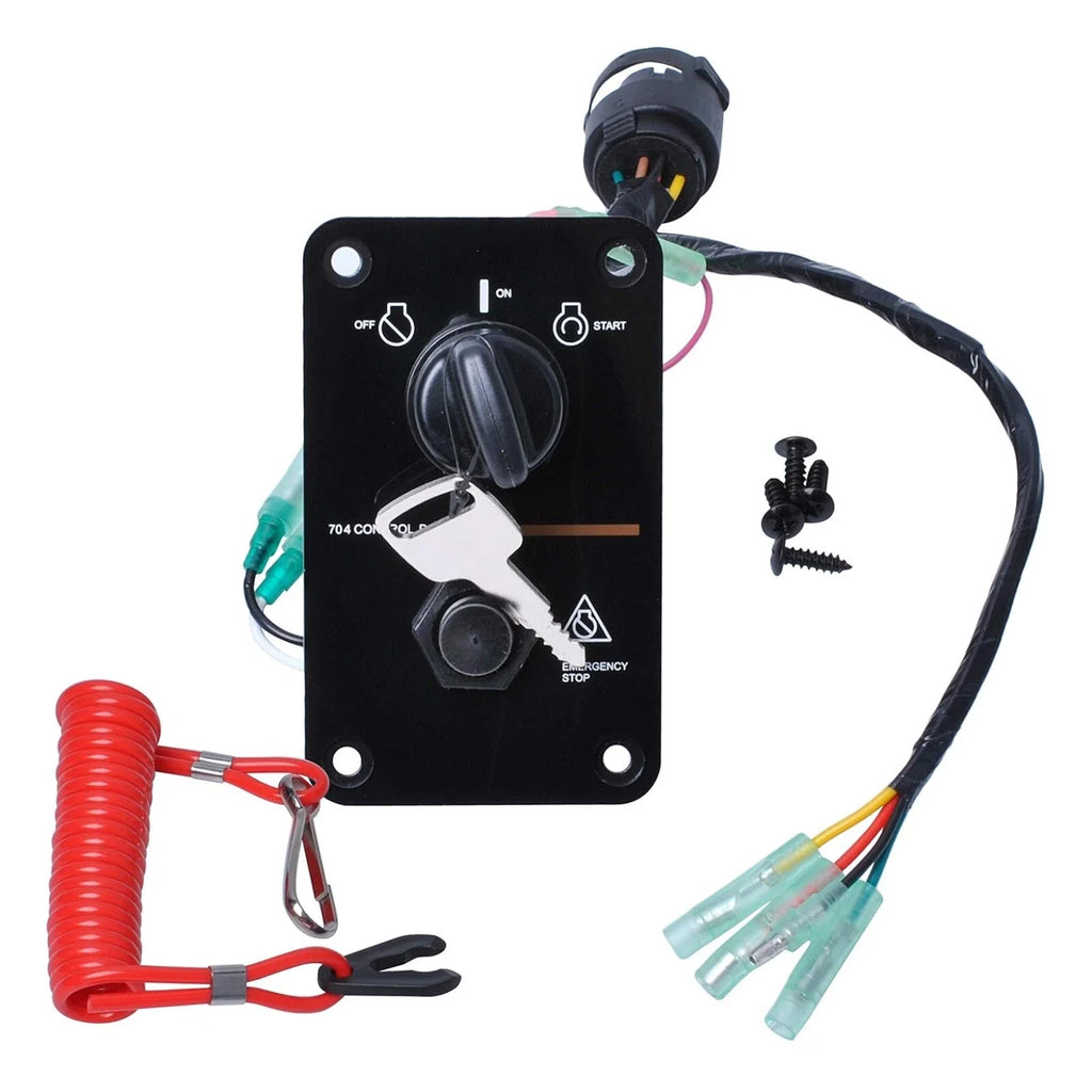 Replacement Key Switch Panel for Yamaha Outboard (704-82570-12-00)