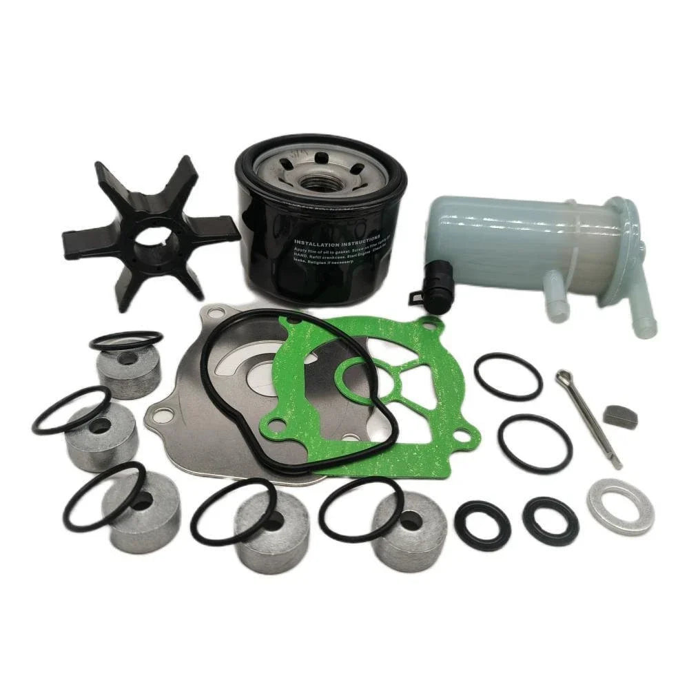 Outboard Maintenance Repair Kit for Suzuki 4-Str 20HP 25HP (17400-95870, 17400-95J02)